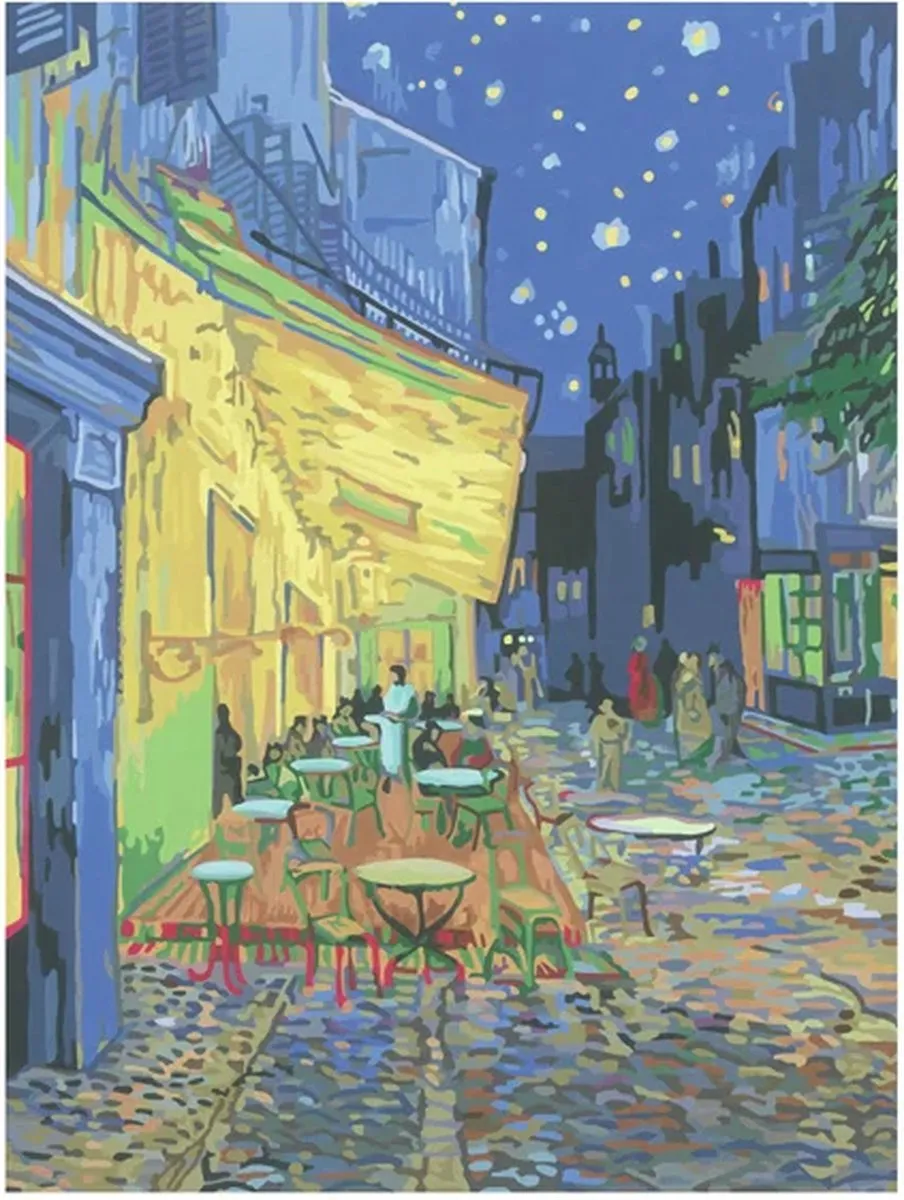 Ravensburger Café Terrace Van Gogh Schilderset - Meerkleurig