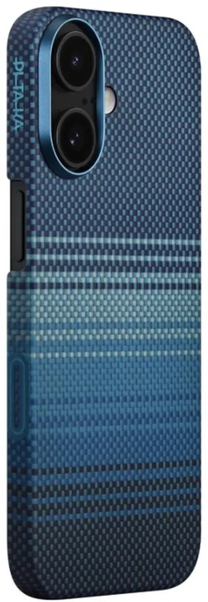 Pitaka Ultra Slim Hoesje iPhone 17 KI1703 - MagSafe - Blauw