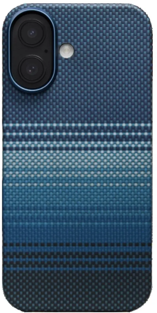 Pitaka Ultra Slim Hoesje iPhone 17 KI1703 - MagSafe - Blauw