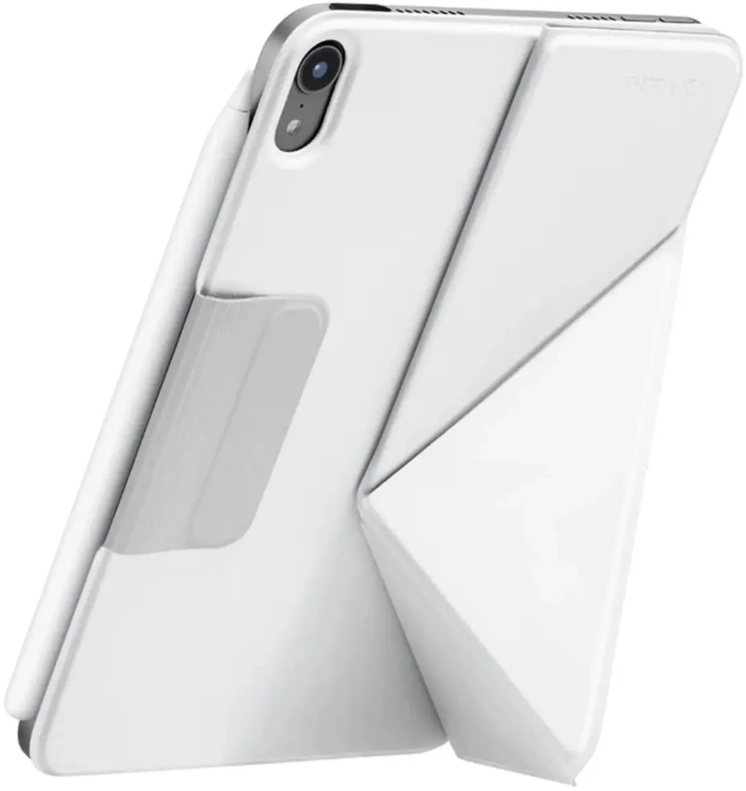 Pitaka MagEZ Folio FIM2402 iPad mini 6 Hoesje - Wit - afbeelding 6 van 6