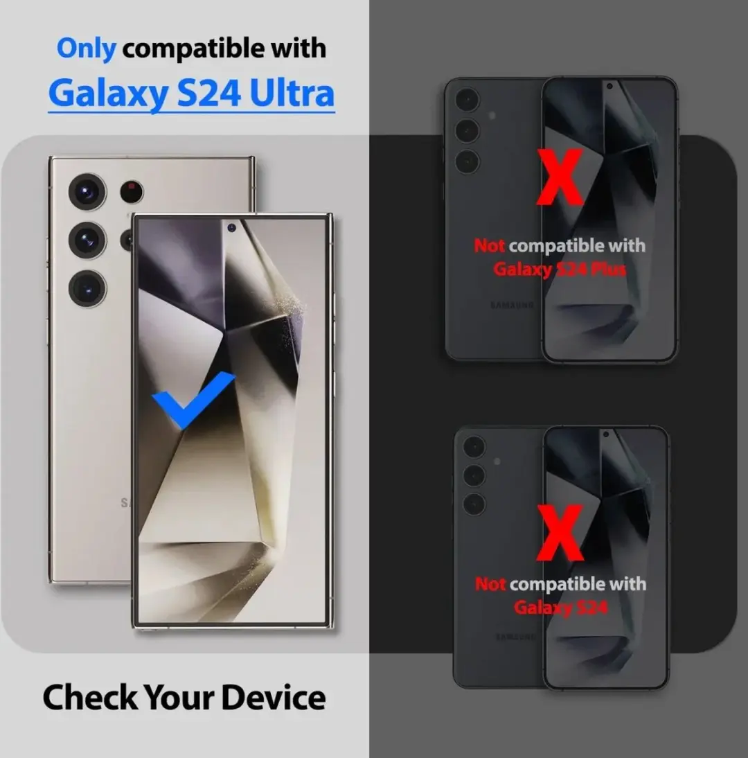 Whitestone Dome Glass S24 Ultra - Tempered Glass - Duo Pack