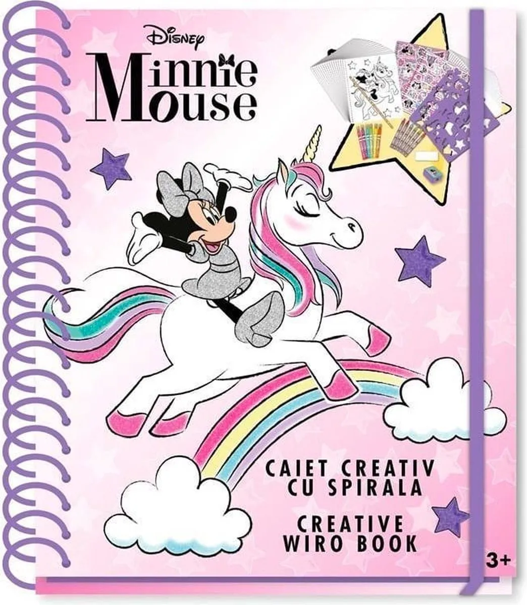Disney Minnie Mouse Kleurboek & Tekenset - 16-delig - Multi