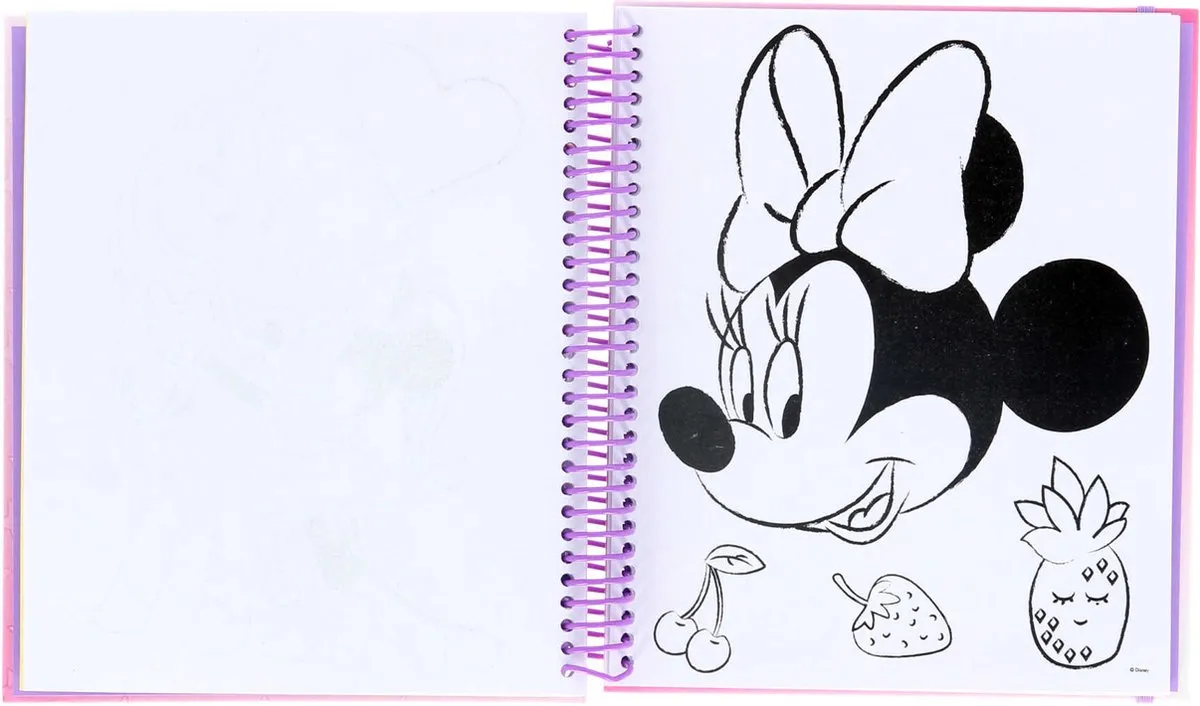 Disney Minnie Mouse Kleurboek & Tekenset - 16-delig - Multi