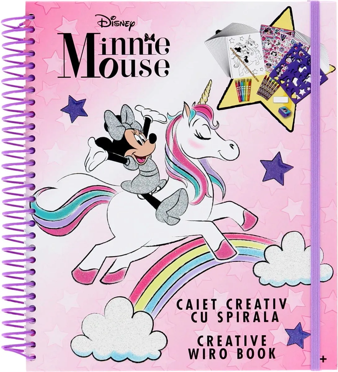 Disney Minnie Mouse Kleurboek & Tekenset - 16-delig - Multi