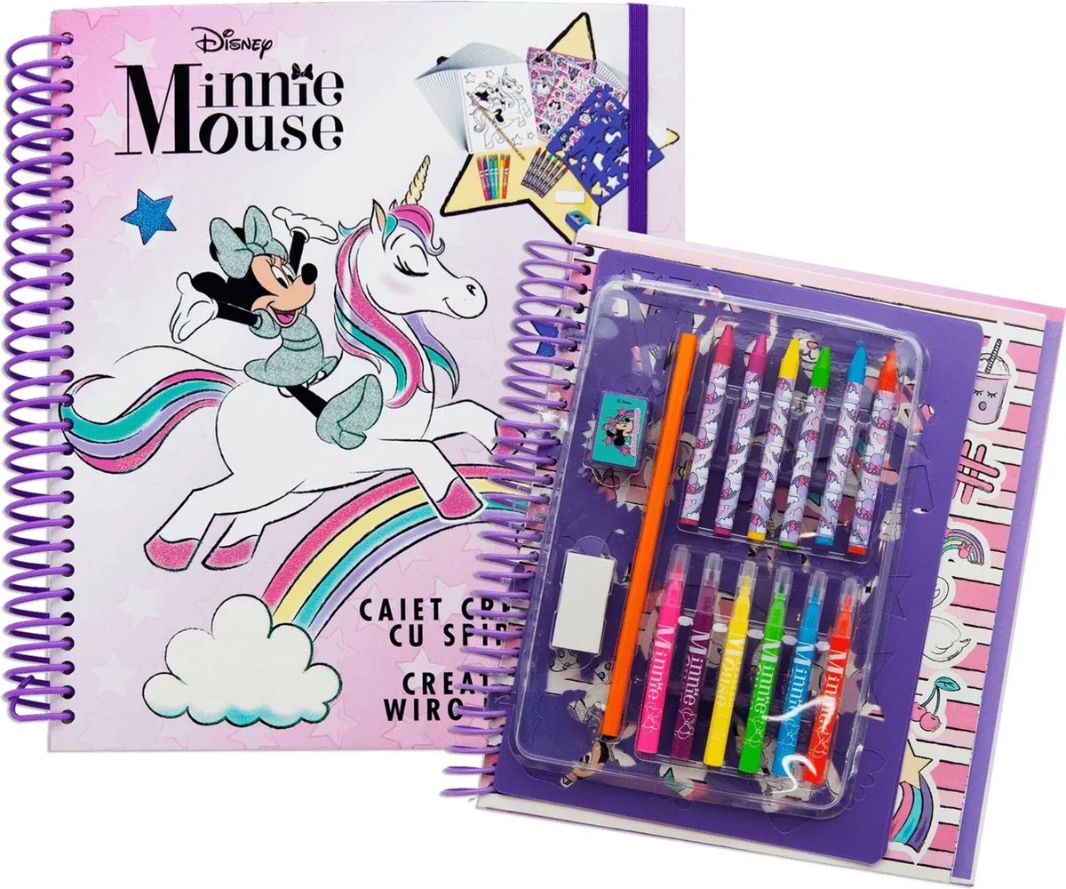 Disney Minnie Mouse Kleurboek & Tekenset