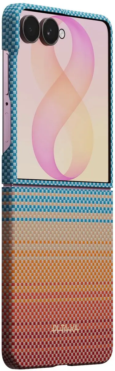 Pitaka Edge Case Samsung Galaxy Z Flip8 FSFLIP8 - Aramidevezel - California Dream - afbeelding 2 van 6