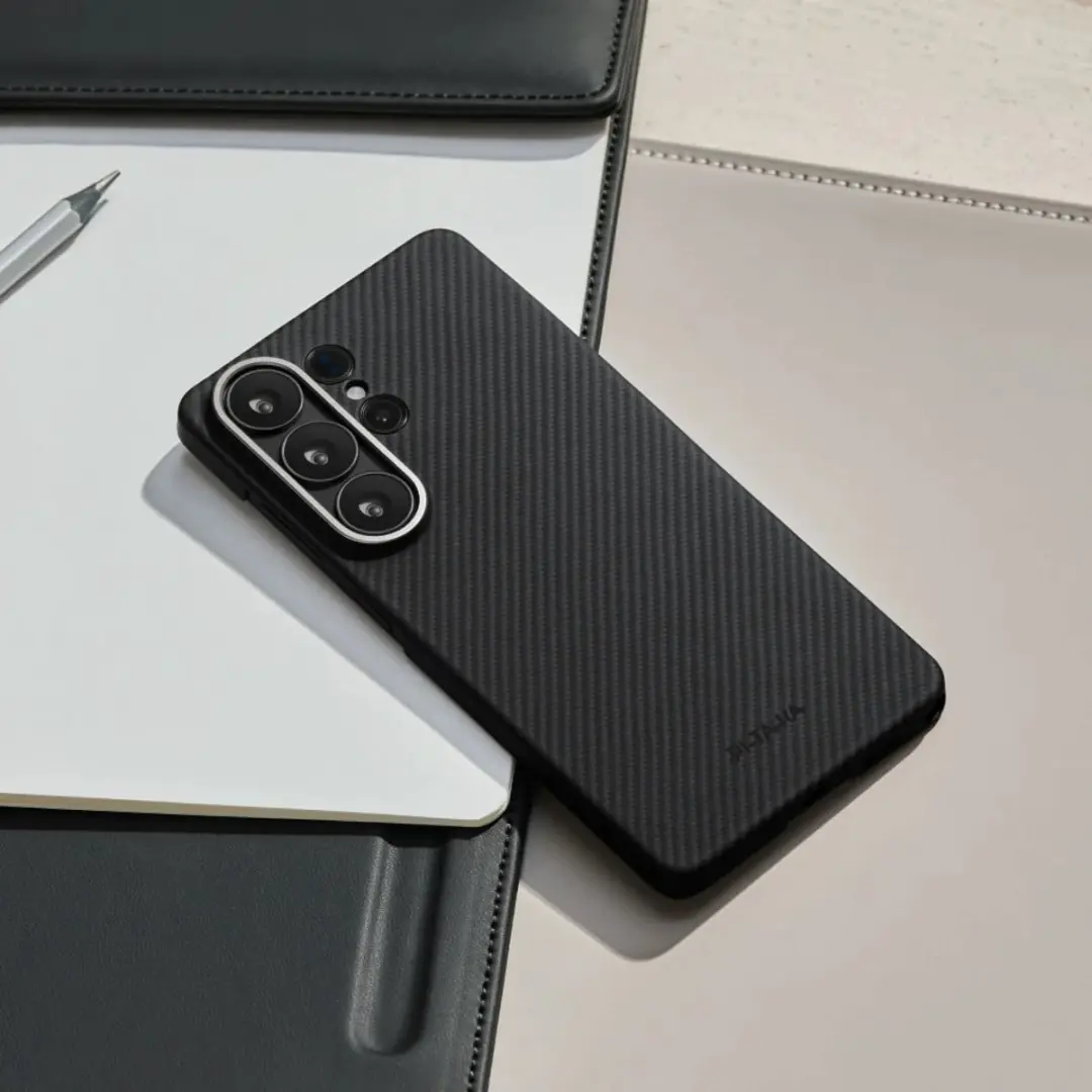 Pitaka Edge Case Samsung Galaxy S26 Plus - Zwart