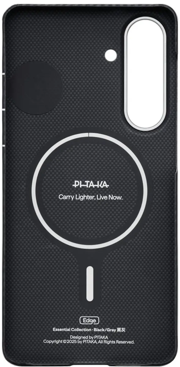 Pitaka Edge Case Samsung Galaxy S26 Plus - Zwart - afbeelding 6 van 6