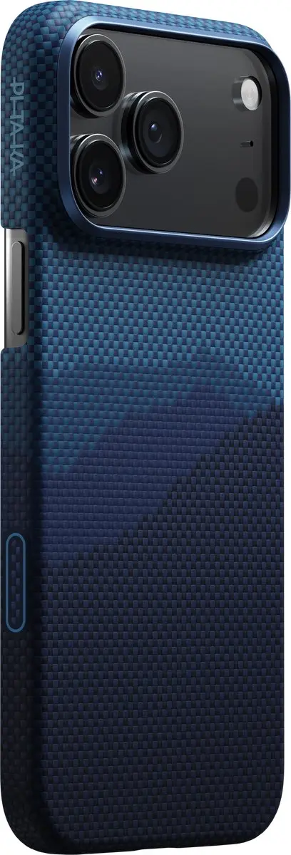 Pitaka Ultra Slim Hoesje iPhone 17 Pro Max KI1704OPM - MagSafe - Blauw - afbeelding 6 van 6