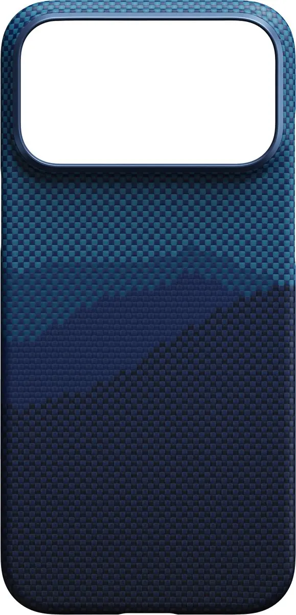 Pitaka Ultra Slim Hoesje iPhone 17 Pro Max KI1704OPM - MagSafe - Blauw