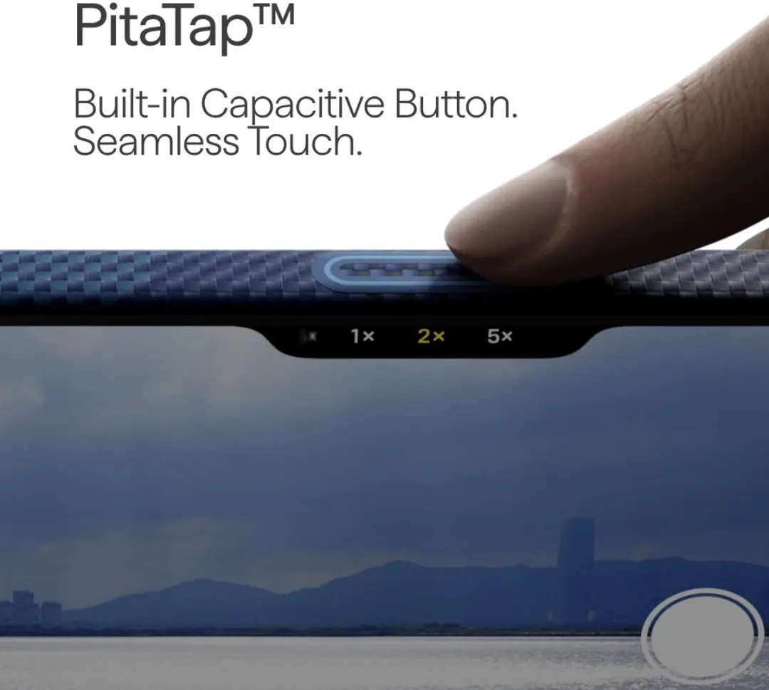 Pitaka Ultra Slim Hoesje iPhone 17 Pro KI1704OP - MagSafe - Blauw