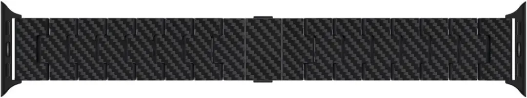Pitaka Carbon Fiber Retro Band Apple Watch - 42/44-49mm - Transparent - afbeelding 5 van 6