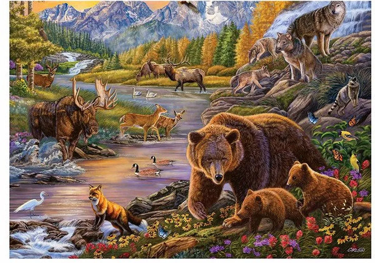 Ravensburger Wildernis Legpuzzel 500 Stuks - Multicolor
