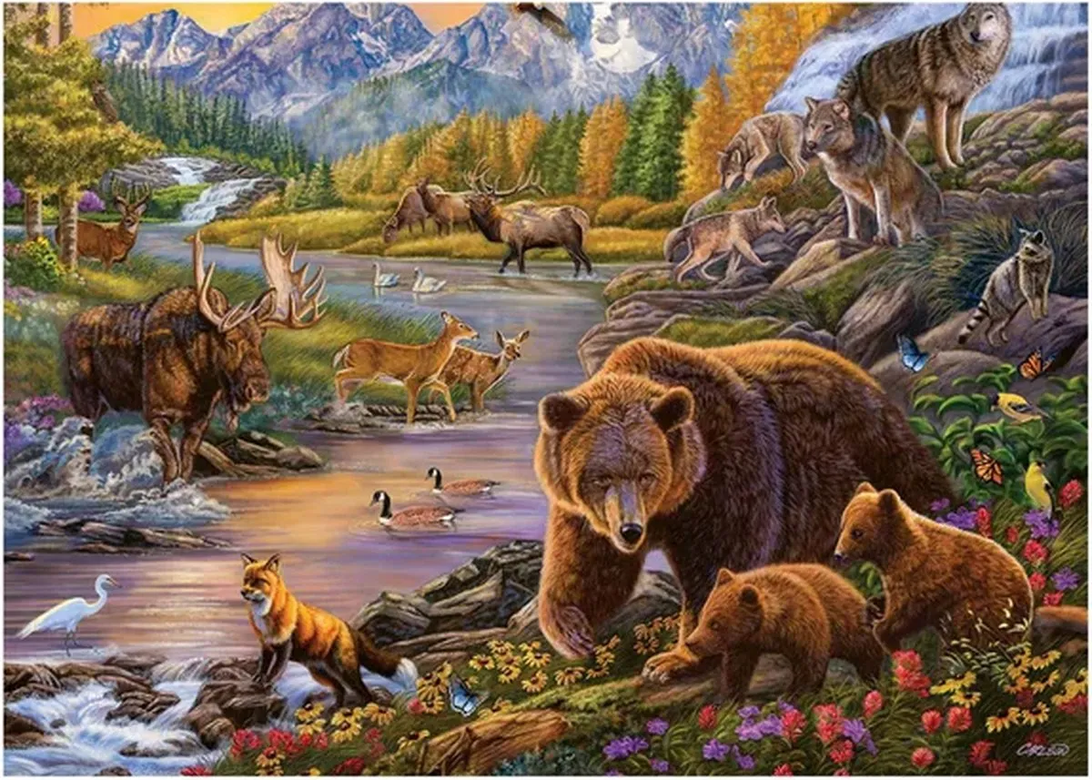 Ravensburger Wildernis Legpuzzel 500 Stuks - Multicolor