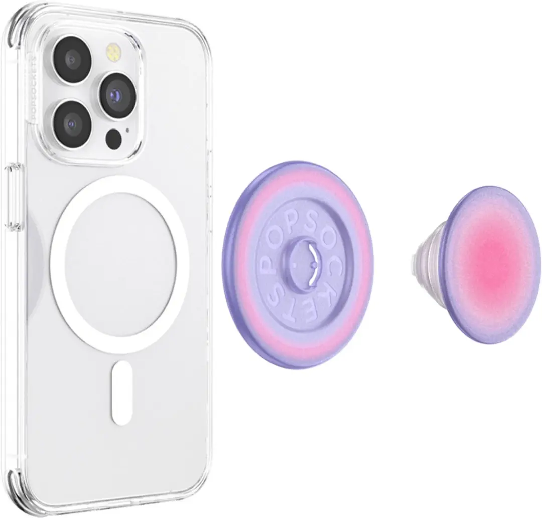 PopSockets PopGrip MagSafe Round Aura - Meerkleurig - afbeelding 6 van 6