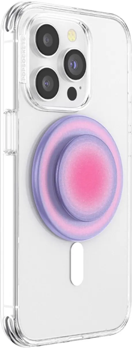 PopSockets PopGrip MagSafe Round Aura - Meerkleurig - afbeelding 4 van 6