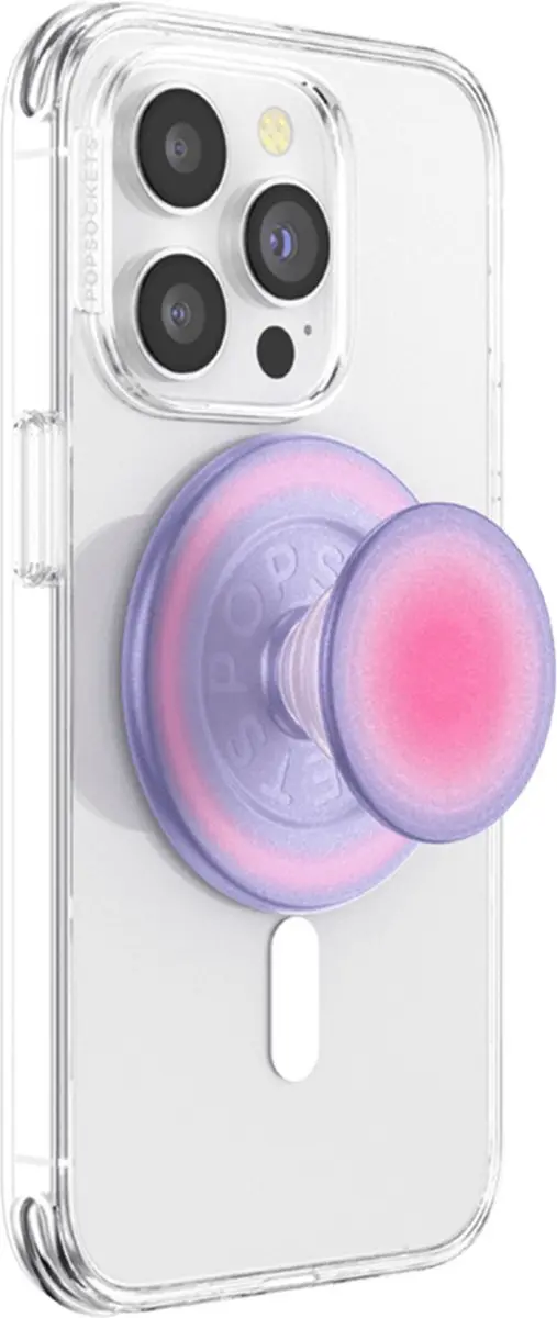 PopSockets PopGrip MagSafe Round Aura - Meerkleurig - afbeelding 2 van 6