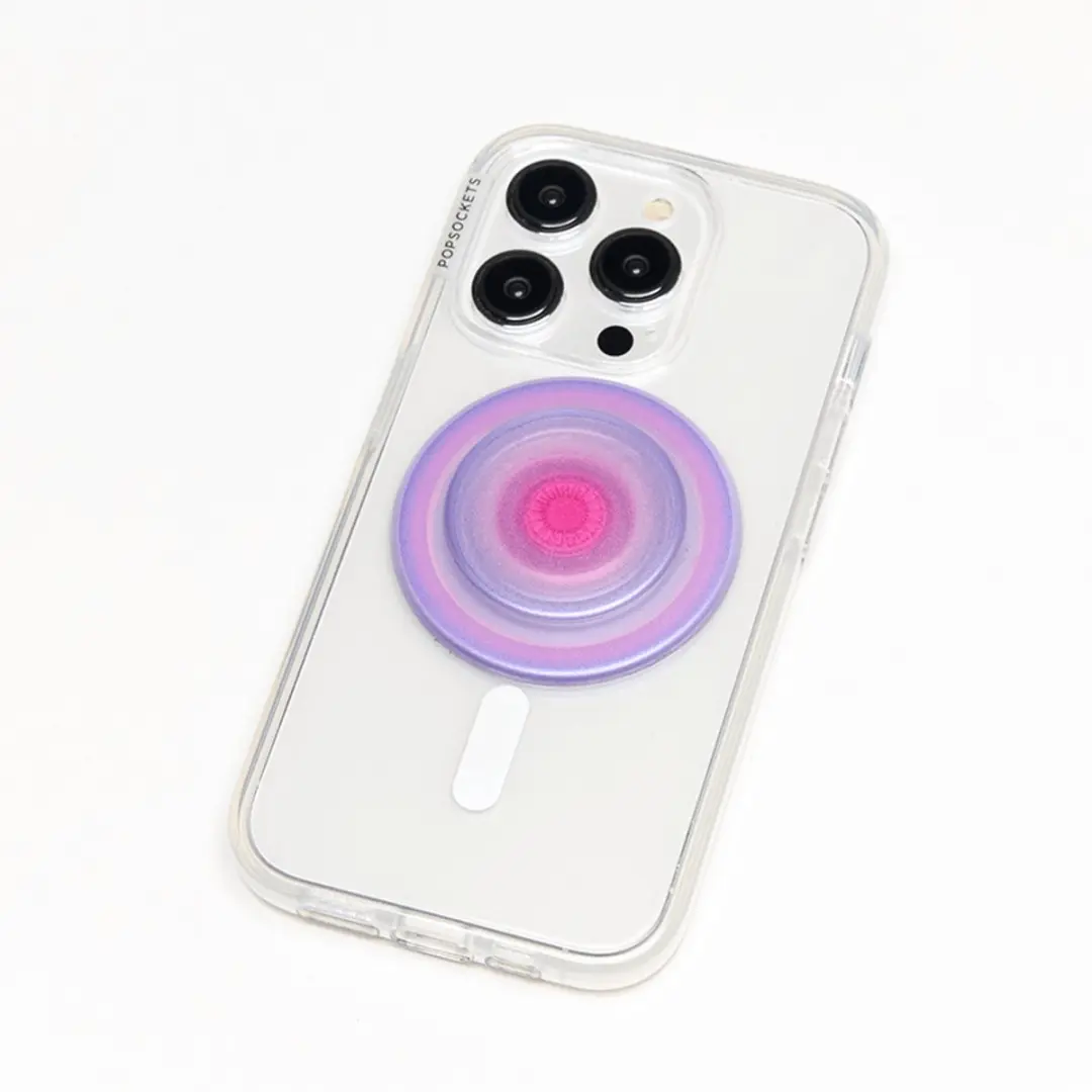 PopSockets PopGrip MagSafe Round Aura - Meerkleurig - afbeelding 3 van 6