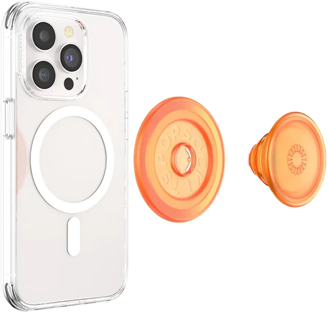 PopSockets PopGrip 8023-2700 MagSafe Round - Oranje