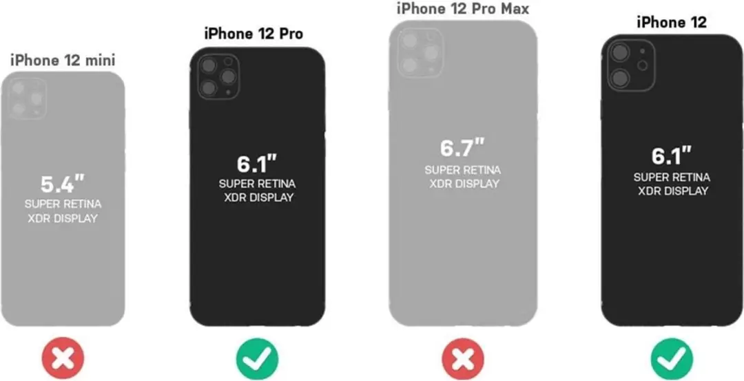 LifeProof Wake Hoesje iPhone 12/12 Pro 77-65448 - Grijs
