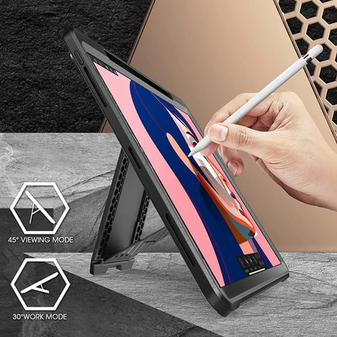 Supcase Unicorn Beetle Pro Hoes iPad Pro 12.9 2021 - Zwart