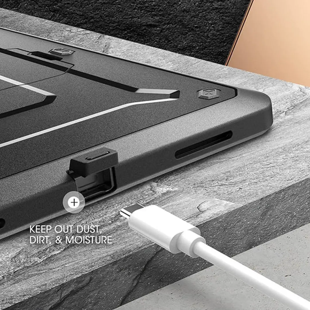 Supcase Unicorn Beetle Pro Hoes iPad Pro 12.9 2021 - Zwart