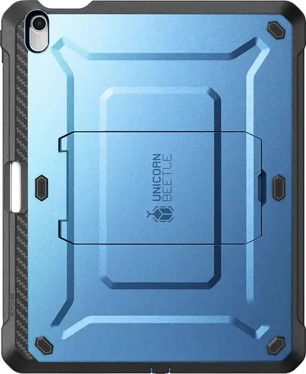 Supcase Fullcover Hoes met Screenprotector iPad 10/11 10.9" - Blauw - afbeelding 6 van 6