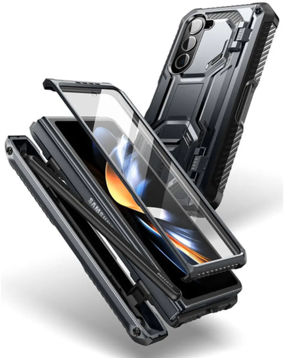 Supcase Armorbox 10784 Hoesje Galaxy Z Fold5 - Zwart