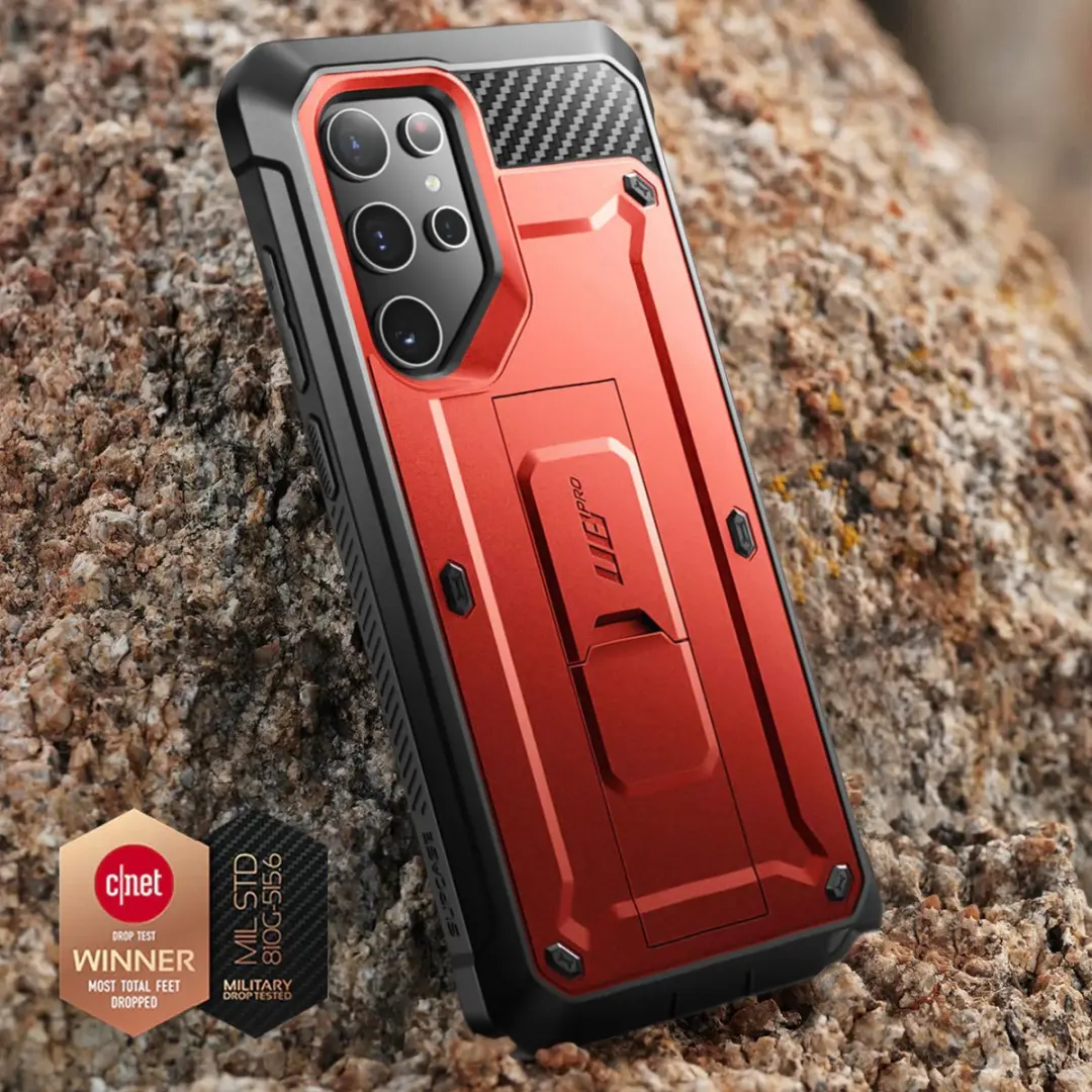 Supcase Unicorn Beetle Pro BACK-SPC-PRO-RD-S24U Hoesje - Rood