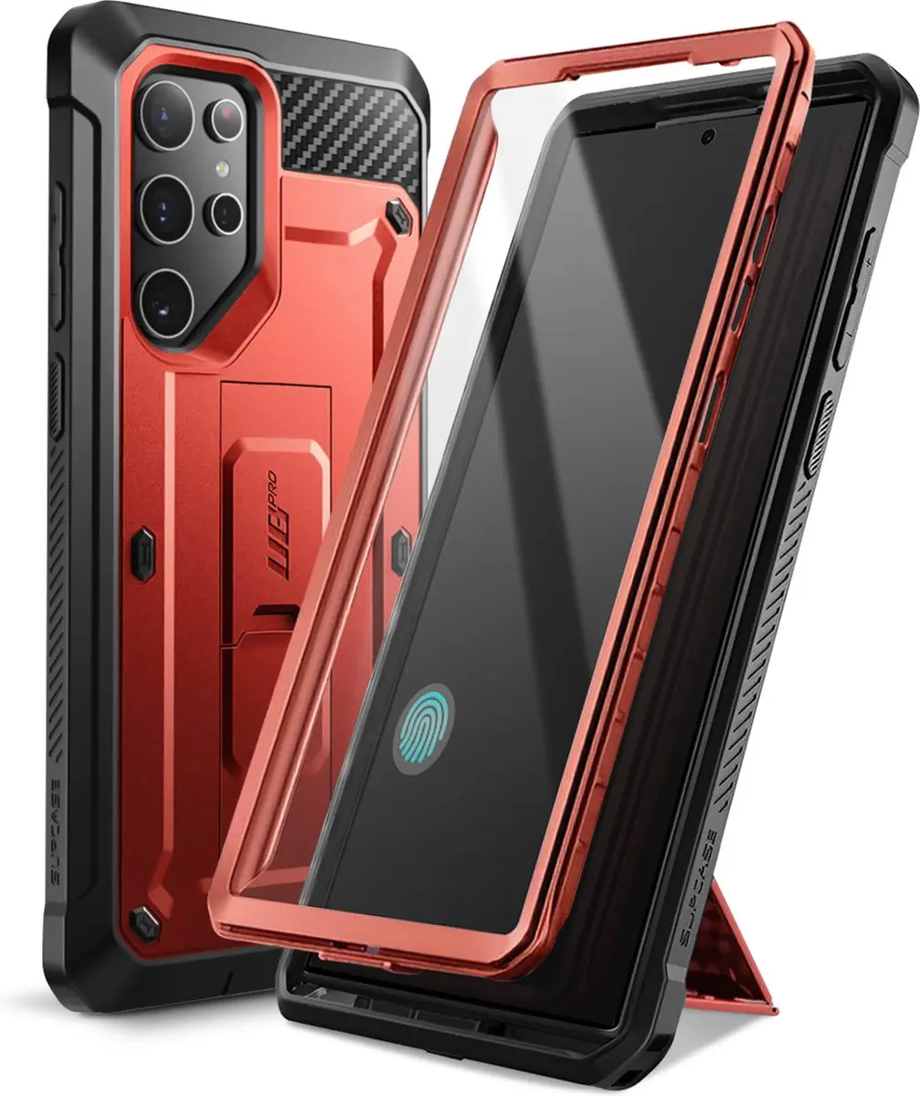 Supcase Unicorn Beetle Pro BACK-SPC-PRO-RD-S24U Hoesje - Rood