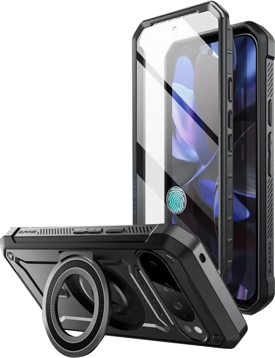 Supcase UB Pro 12021 Hoes Google Pixel 9/9 Pro - MagSafe - Zwart