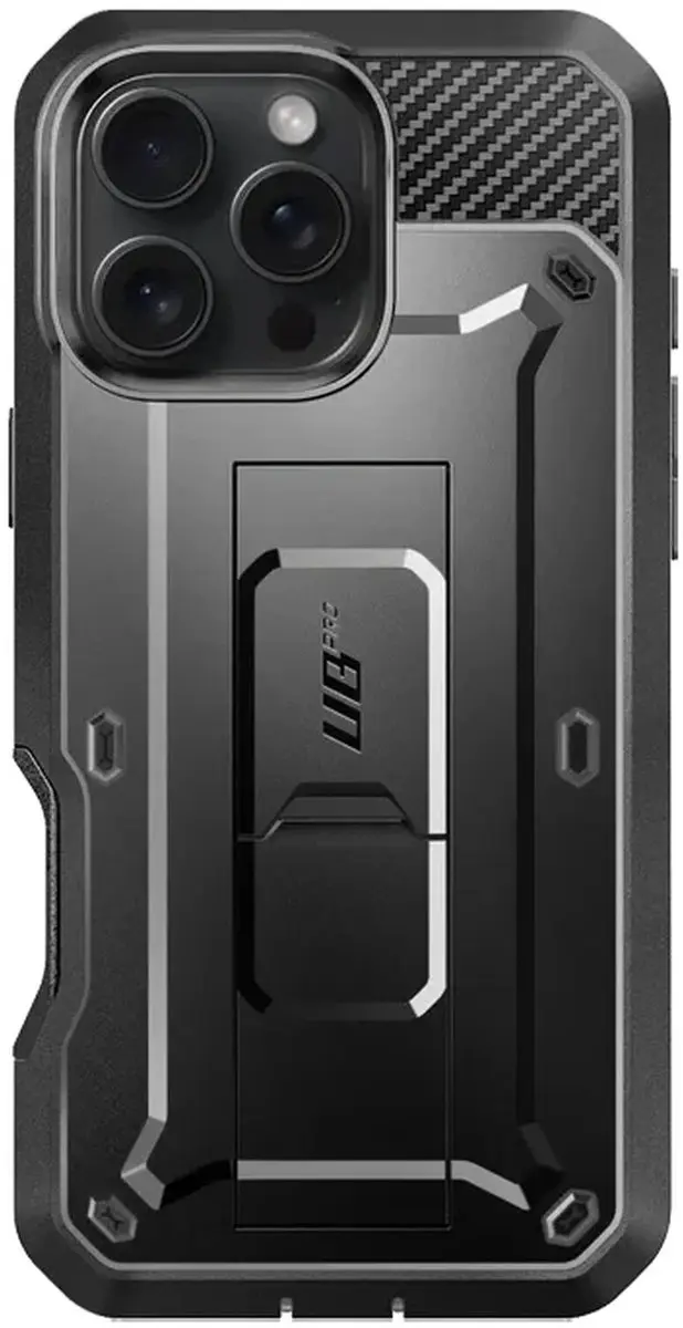 Supcase 360 Backcase iPhone 16 Pro Max 12035 - Zwart