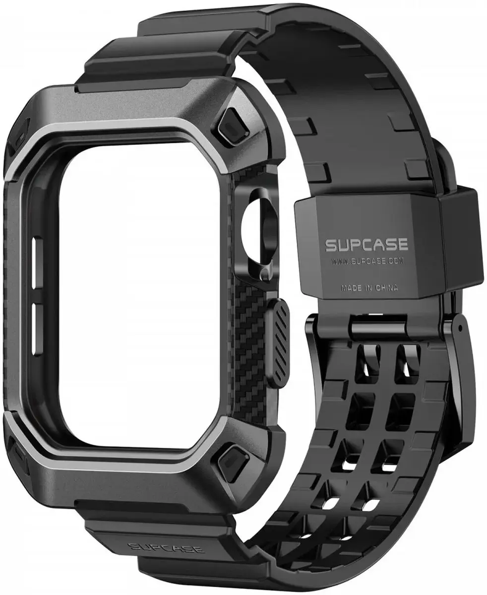 Supcase UB Pro Apple Watch 10 46mm Hoesje - Zwart