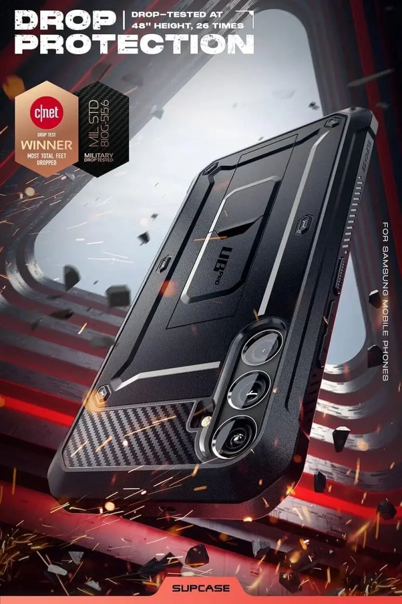 Supcase 360 Backcase Hoesje 13055 - Zwart - afbeelding 6 van 6