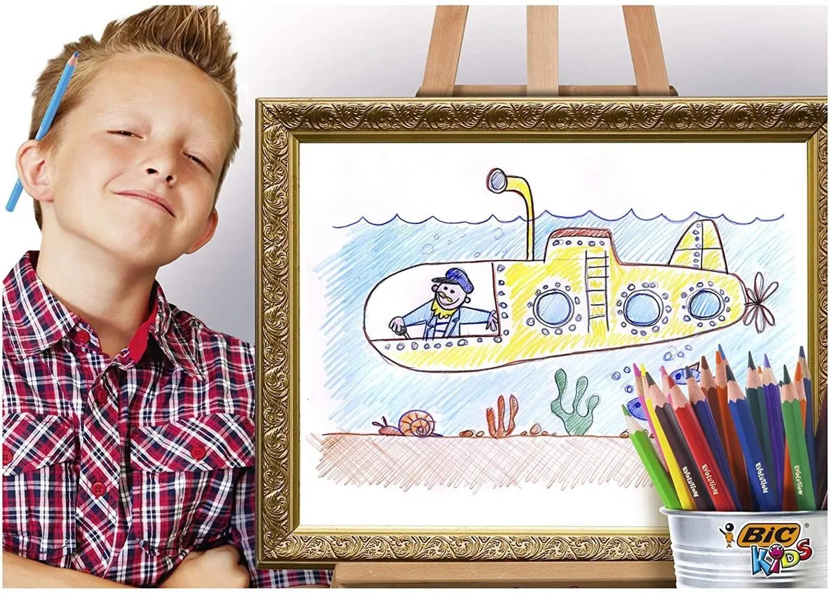 Bic Kids Ecolution Evolution Kleurpotloden 36 Stuks - Meerkleurig - afbeelding 6 van 6