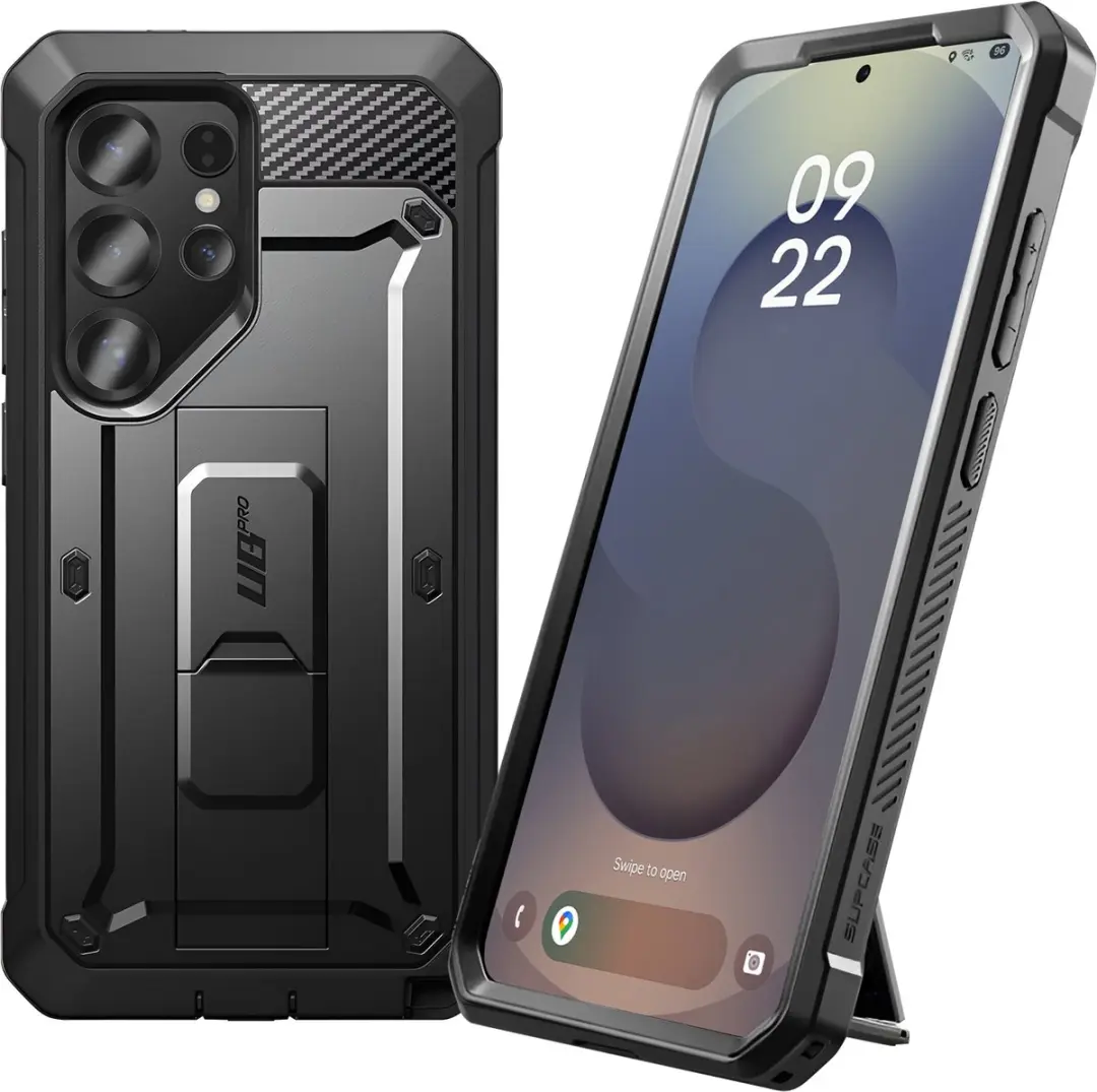 Supcase UB Pro Hoesje 13181 - Samsung Galaxy S25 Ultra - Zwart