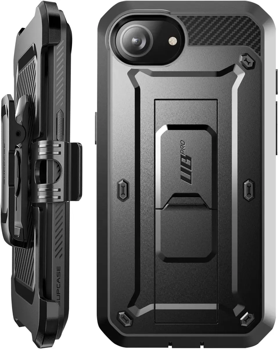 Supcase 360 Backcase hoesje met screenprotector geschikt voor iPhone 17e / 16e