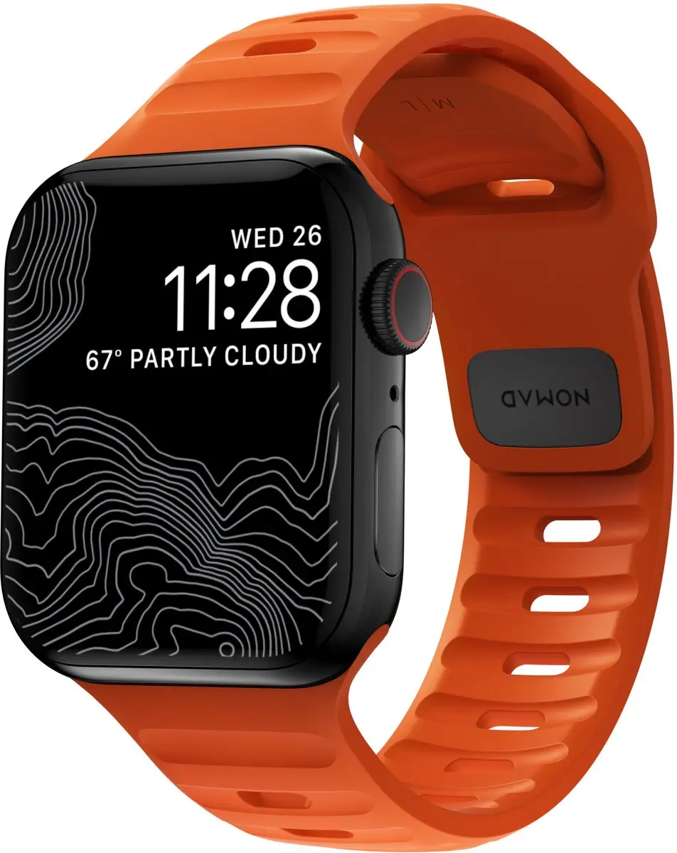 Nomad Sport band FKM voor de Apple Watch Series 1 t/m 9 / SE (38/40/41 mm)