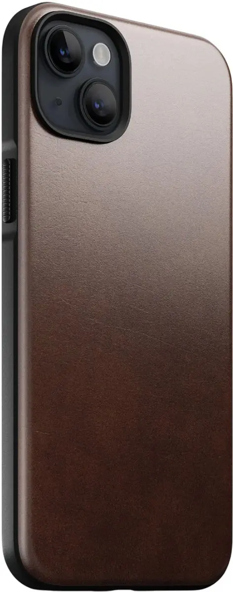 NOMAD Rugged Leather Hoesje iPhone 14 Plus - NM01279785 - Bruin