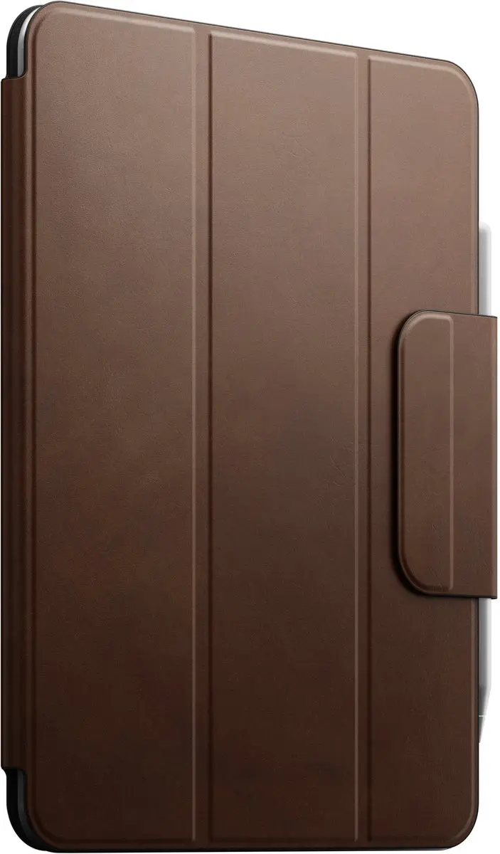 NOMAD Lederen Folio Hoesje iPad Pro 11 (M4-M5) - Bruin