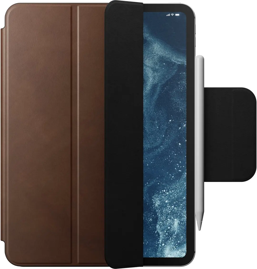 NOMAD Lederen Folio Hoesje iPad Pro 11 (M4-M5) - Bruin