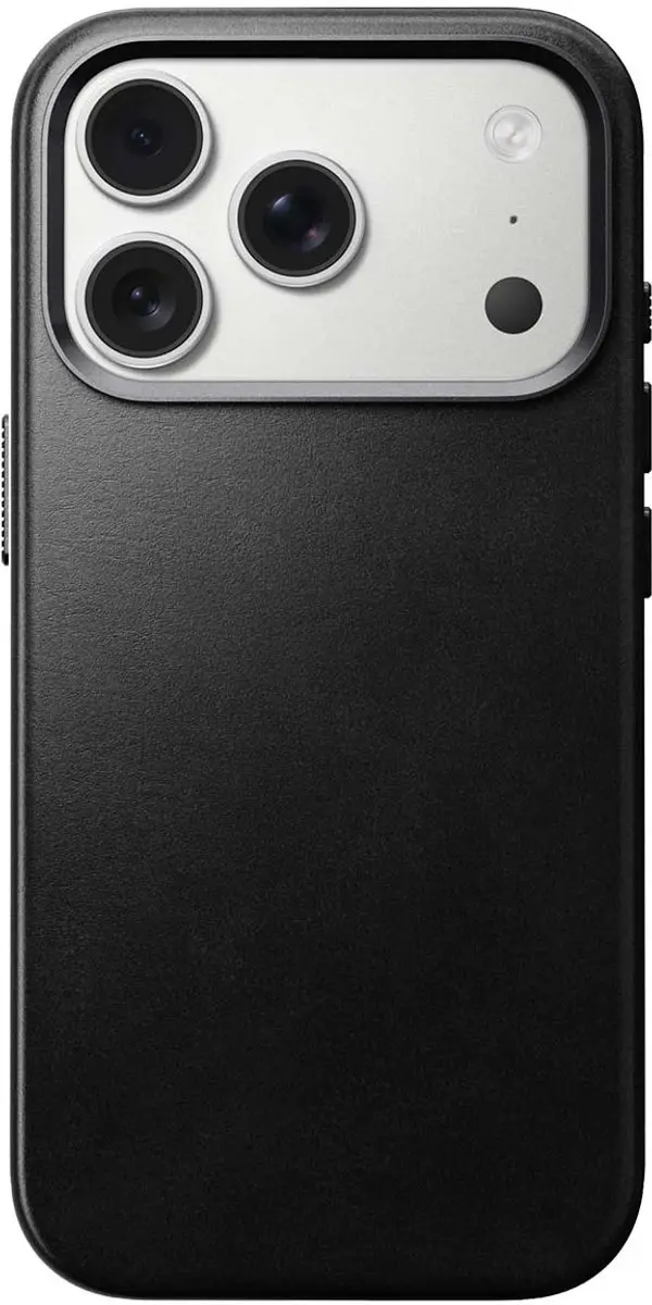 NOMAD Traditional Horween Hoesje iPhone 17 Pro 114736114040 - Zwart