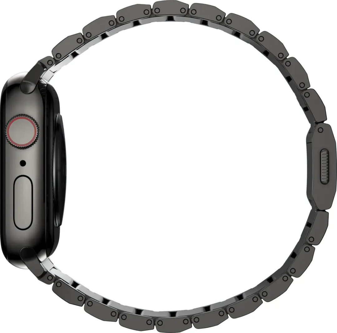 NOMAD Steel Band Apple Watch 44-49mm - Grijs