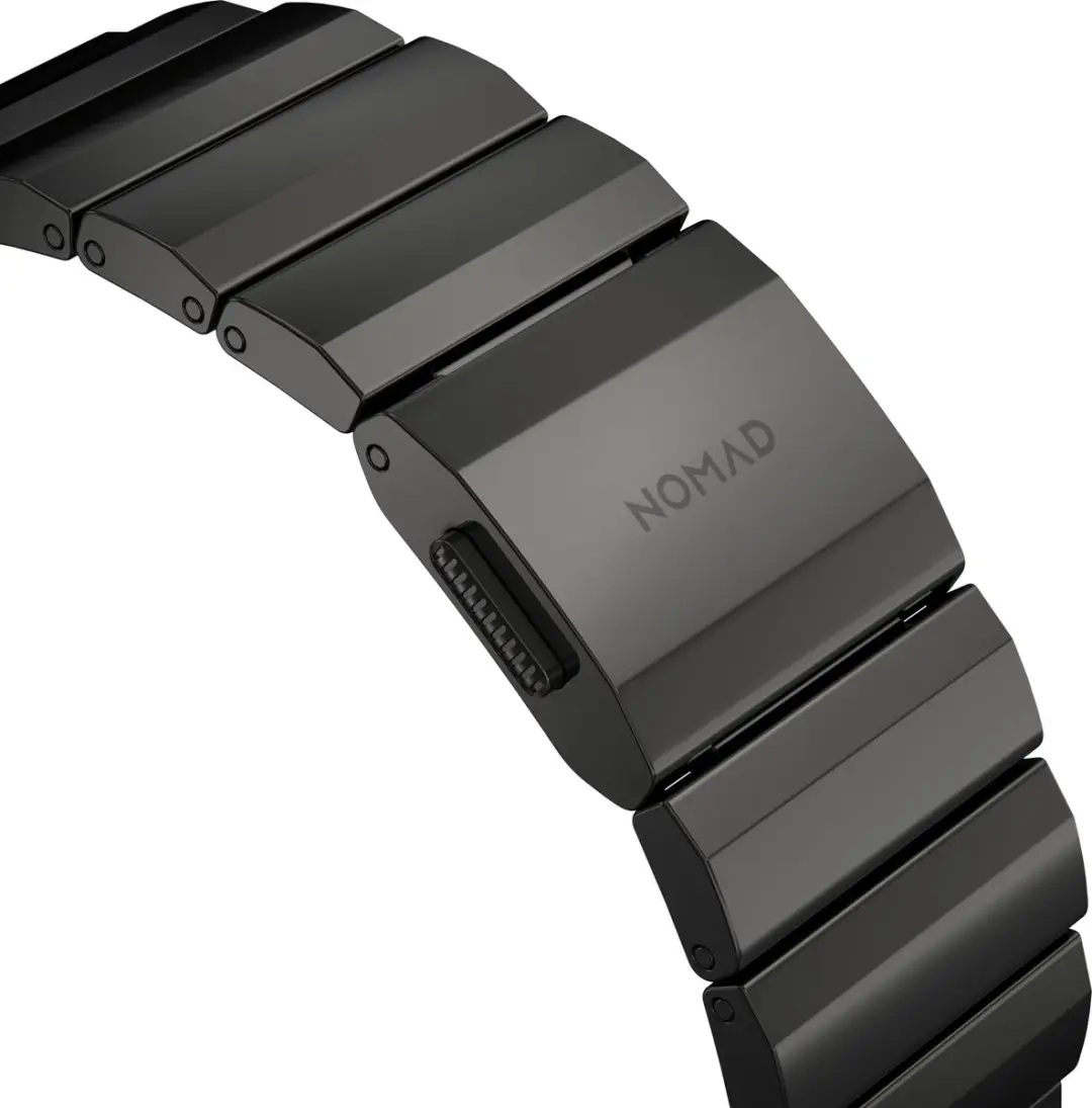 NOMAD Steel Band Apple Watch 44-49mm - Grijs