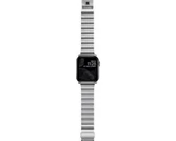 NOMAD Steel Band Apple Watch 44-49mm - Grijs