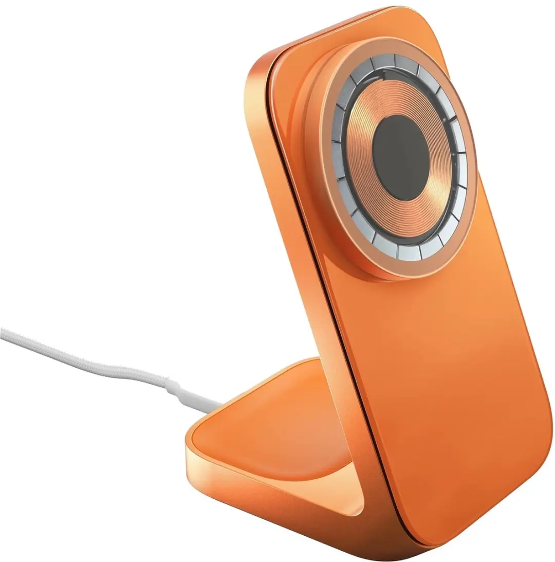 NOMAD Stand One MagSafe Qi2.2 Draadloze Oplader 25W - Oranje