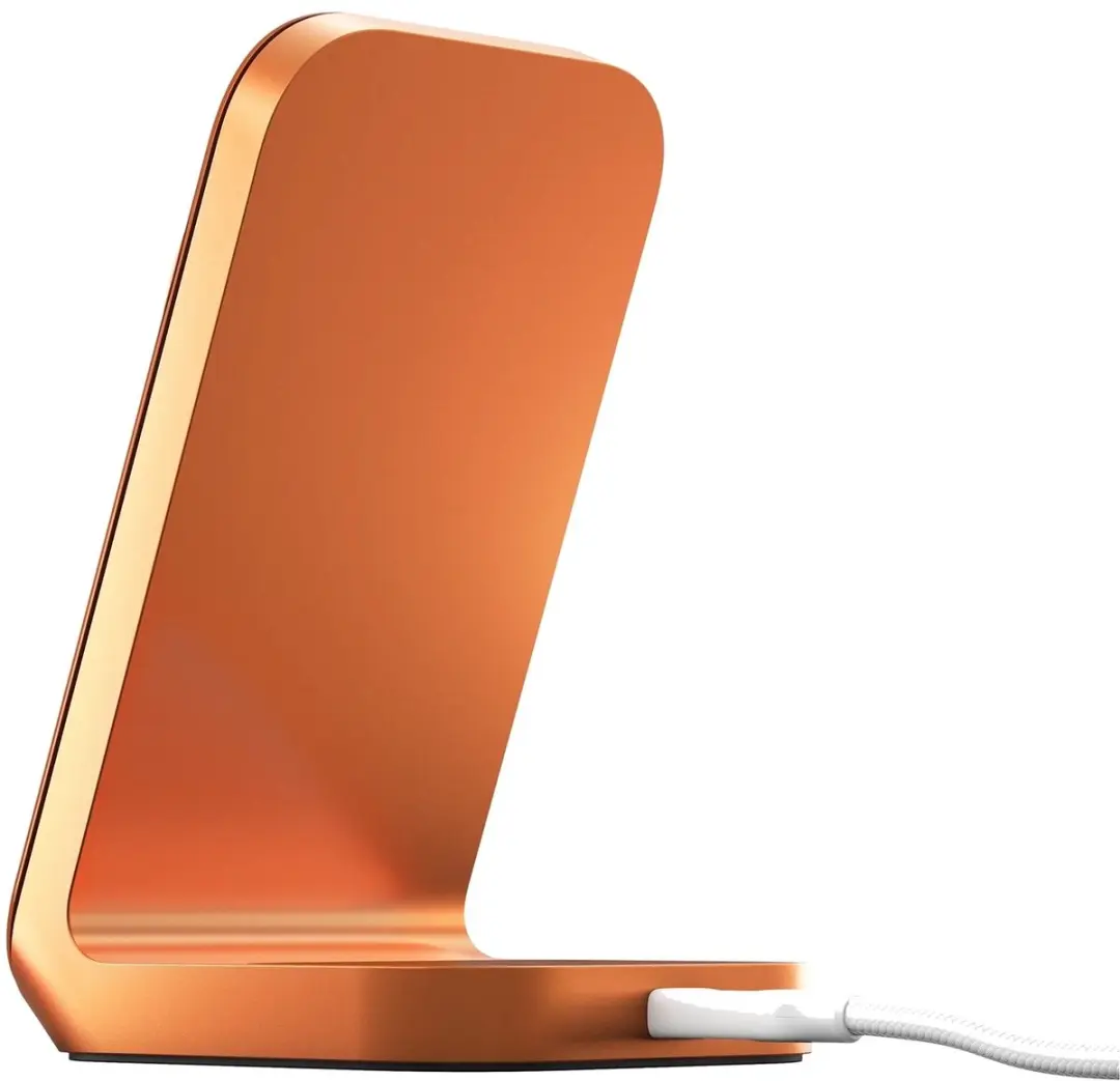 NOMAD Stand One MagSafe Qi2.2 Draadloze Oplader 25W - Oranje - afbeelding 6 van 6