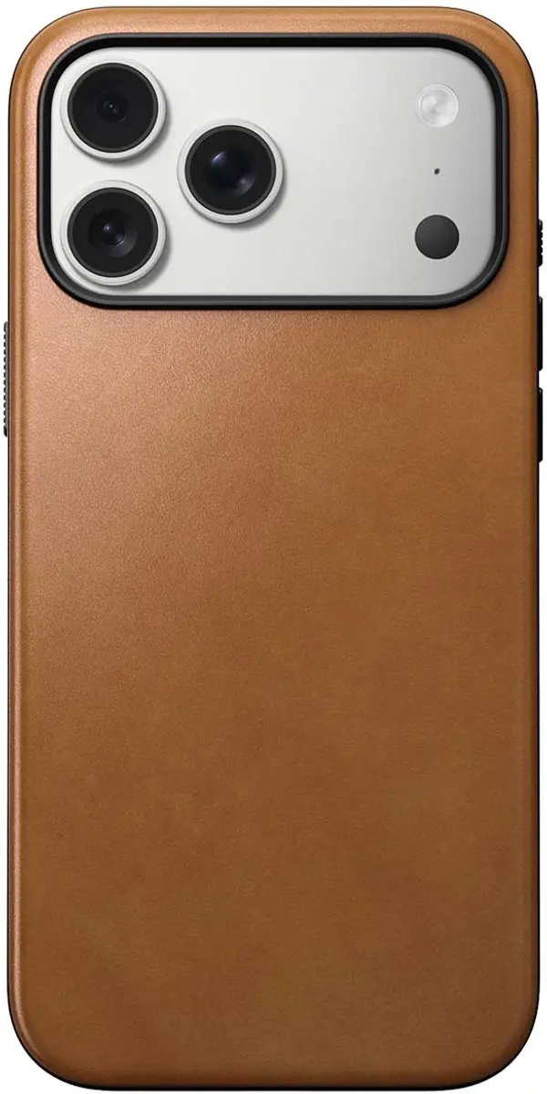 NOMAD Modern Lederen Hoesje iPhone 17 Pro Max 114641118I8I - Bruin