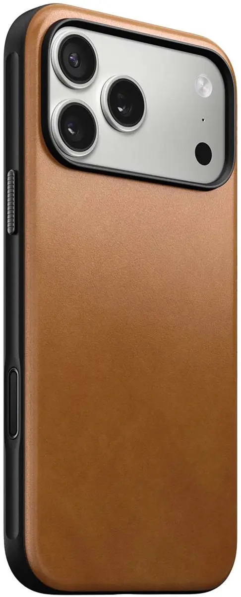 NOMAD Modern Lederen Hoesje iPhone 17 Pro Max 114641118I8I - Bruin