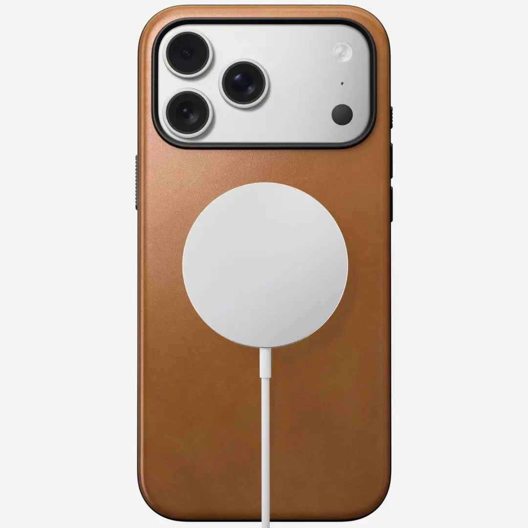 NOMAD Modern Lederen Hoesje iPhone 17 Pro Max 114641118I8I - Bruin
